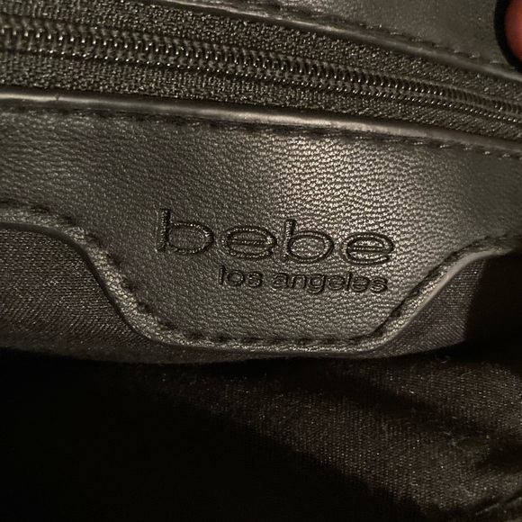 Bebe Los Angeles black cross body quilted bag - Picture 4 of 8